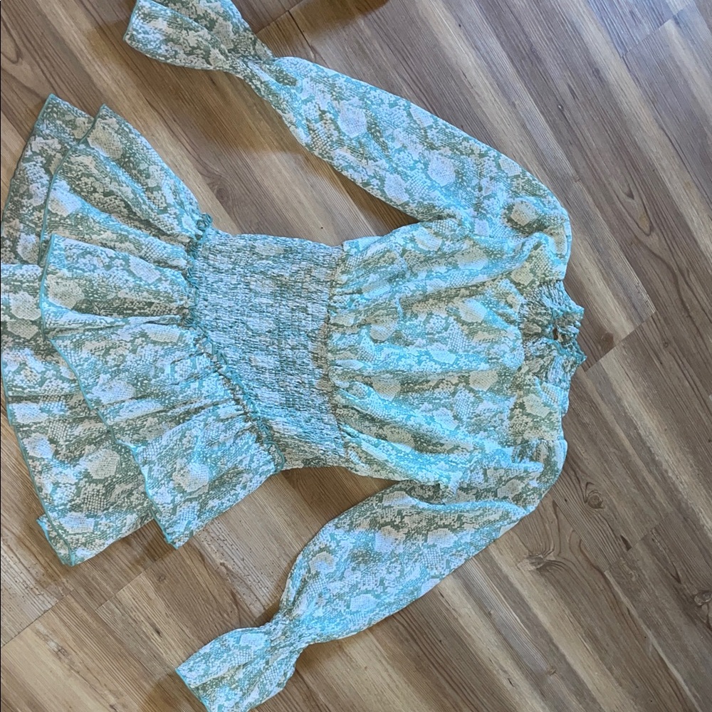 Floral Long Sleeve Dress